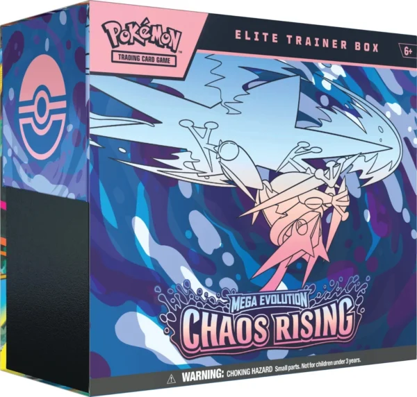 Buy Pokémon Mega Evolutions ME4 Chaos Rising Elite Trainer Box Pokemon Mega Evolutions ME4 Chaos Rising ETB Chaos Rising Elite Trainer Box Sealed Pokemon TCG Chaos Rising ETB Pokemon Collector Elite Trainer Box
