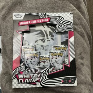 buy scarlet & Violet White Flare Binder
